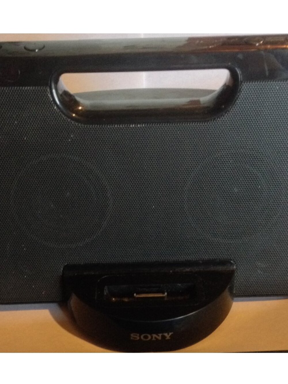 Sony RDP-M5iP Personal Audio Docking System Black